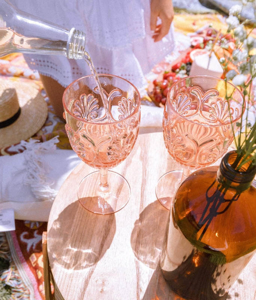 Rose Acrylic Goblet - Wilder The Label